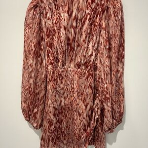 Vici Patterned Mini Dress